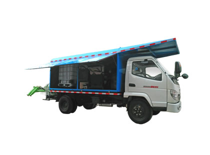 GHP16C車載混凝土濕噴臺(tái)車-1